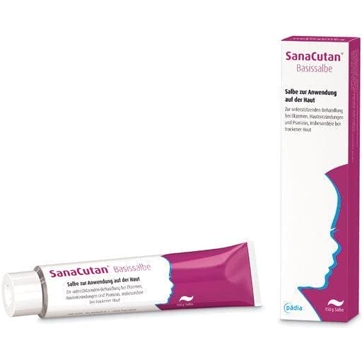 Eczema, dermatitis, psoriasis, SANACUTAN base ointment - UKDorf