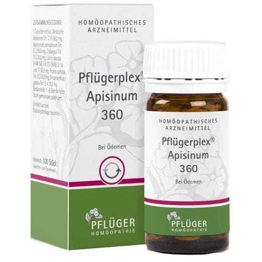 EDEMA, PFLUEGERPLEX Apisinum 360 tablets