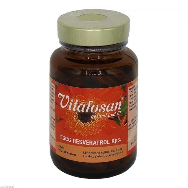 EGCG Resveratrol, skins of red grapes, grapevine shoots - UKDorf