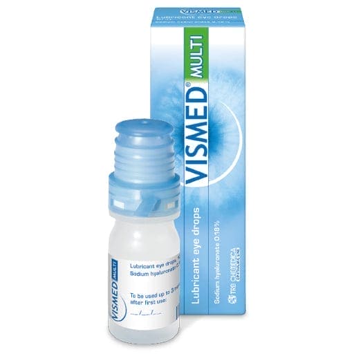 Electrolytes, potassium, magnesium, calcium, VISMED MULTI eye drops - UKDorf