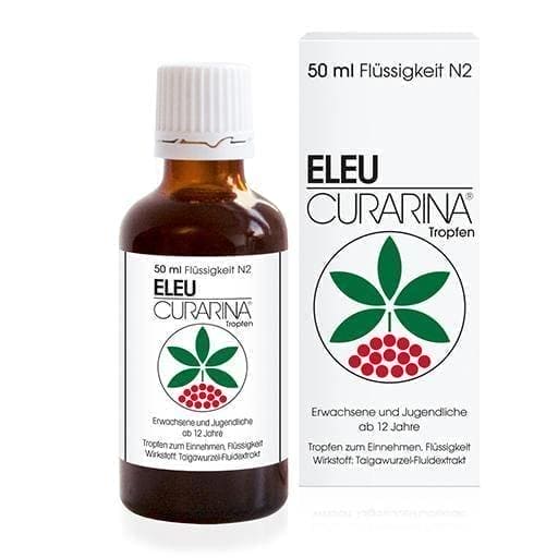 ELEU Curarina drops 50 ml Eleutherococcus senticosus UK