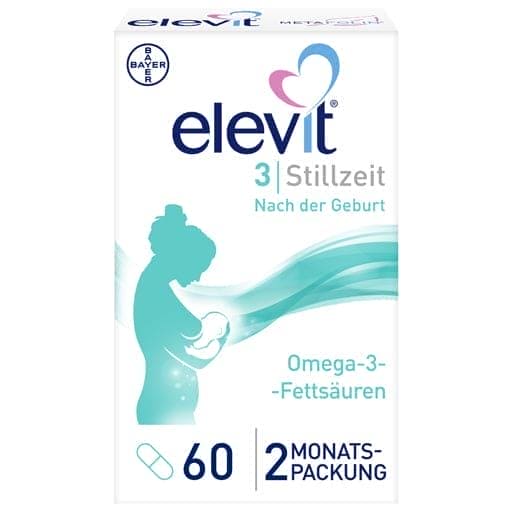ELEVIT 3 breastfeeding soft capsules - UKDorf