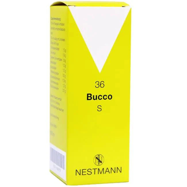 Elixir, fortified wine, cranberry, peppermint, birch, horsetail, BUCCO Nestmann drops - UKDorf