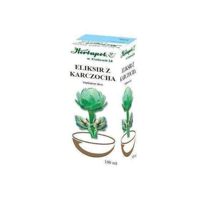 ELIXIR WITH ARTICHOKE 100ml, bile supplements, healthy weight loss UK