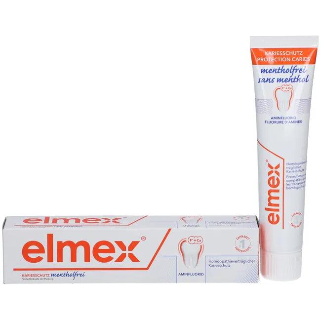 ELMEX menthol-free toothpaste with folding box - UKDorf