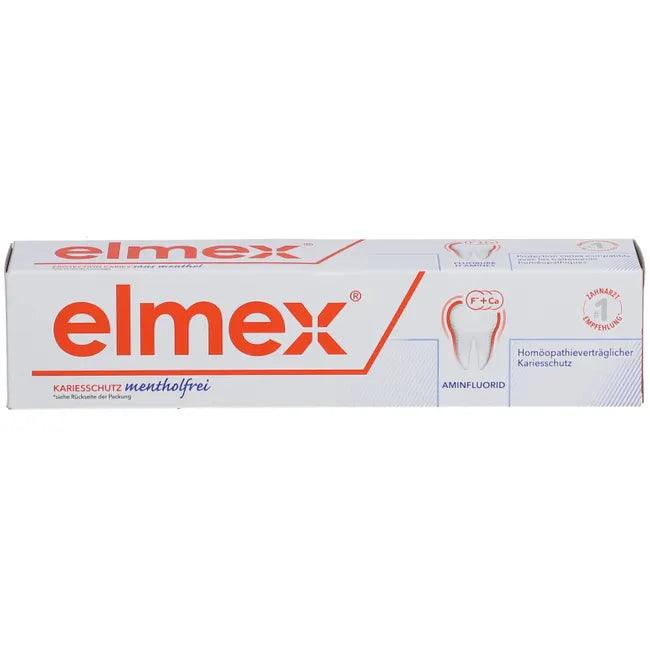 ELMEX menthol-free toothpaste with folding box - UKDorf