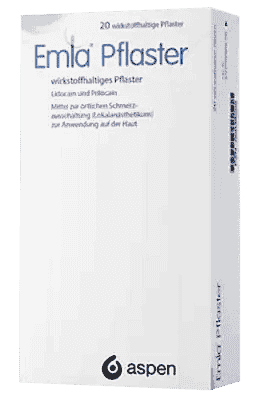 EMLA patch, lidocaine and prilocaine