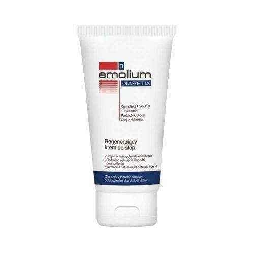 Emolium Diabetix regenerating foot cream 100ml, cracked heel cream UK