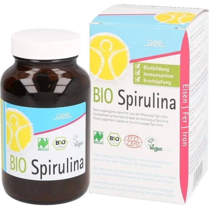 Energy metabolism, SPIRULINA 500 mg Bio Naturland Tablets - UKDorf