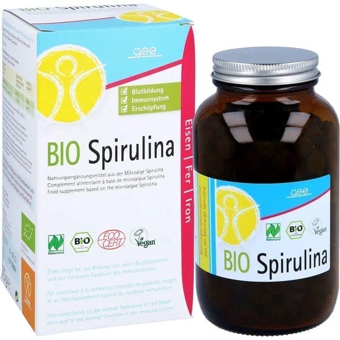 Energy metabolism, SPIRULINA 500 mg Bio Naturland Tablets - UKDorf