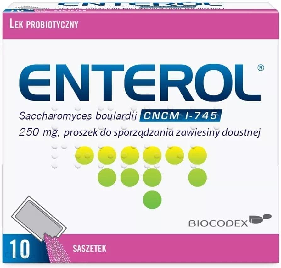 Enterol x 10 sachets, Saccharomyces boulardii, cncm i-745 buy UK