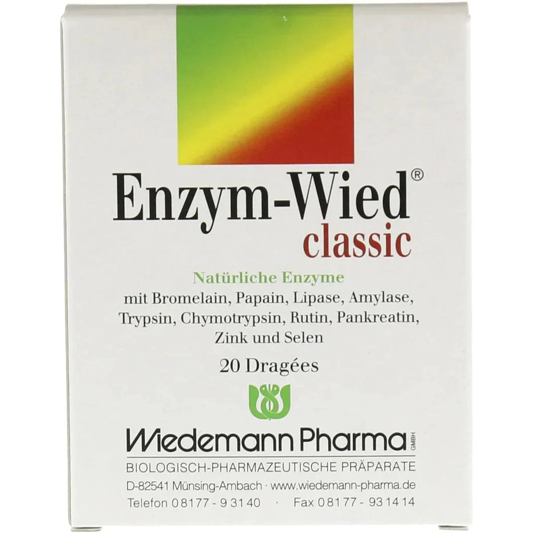 ENZYM (ENZYME) WIED classic (ENZYMES) Dragees, natural enzymes - UKDorf