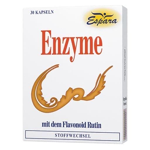 ENZYME Capsules, Dietary supplement with enzymes and rutin - UKDorf
