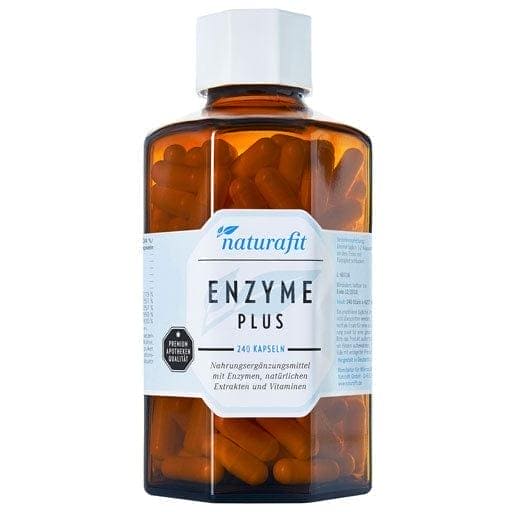ENZYMES NATURAFIT, Enzyme Plus capsules - UKDorf