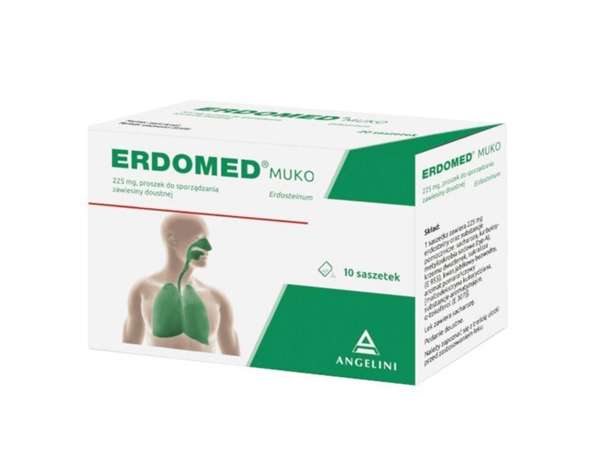 Erdomed Muko 20 sachets - UKDorf