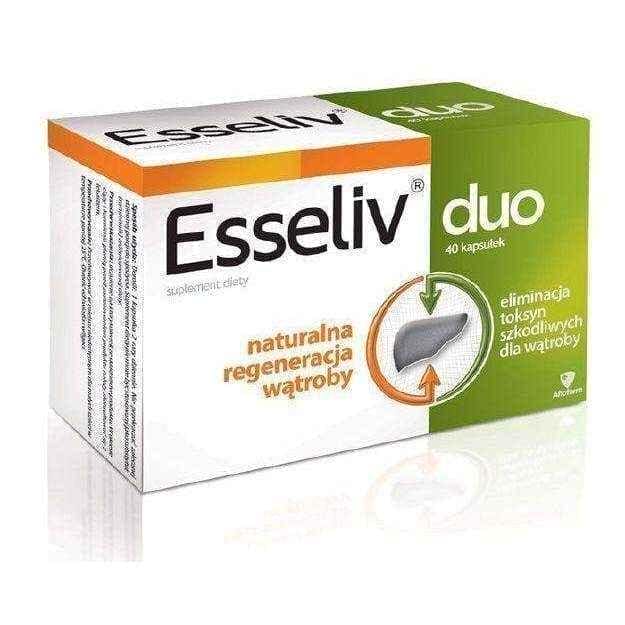 ESSELIV DUO, organic lecithin, l-aspartate benefits UK