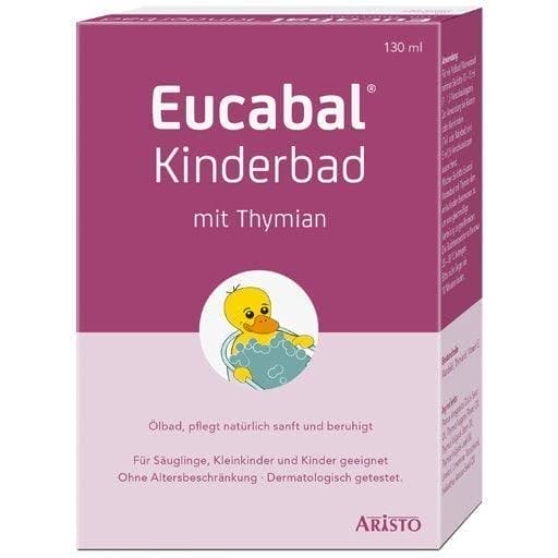 EUCABAL children's, infants bath with thyme, almond oil - UKDorf