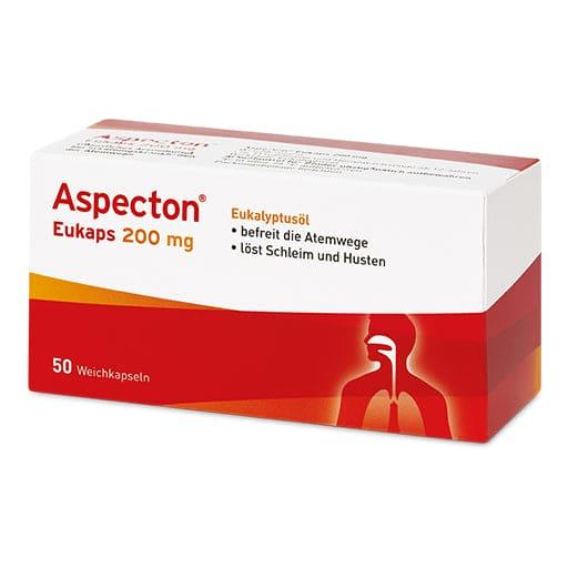 Eucalyptus oil, ASPECTON Eukaps 200 mg soft capsules - UKDorf