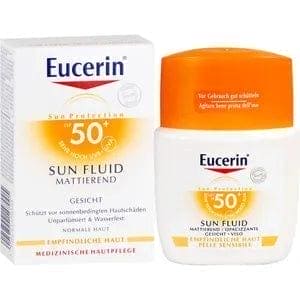 Eucerin sun protection, Fluid mattifying SPF 50+ 50 ml - UKDorf