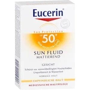 Eucerin sun protection, Fluid mattifying SPF 50+ 50 ml - UKDorf