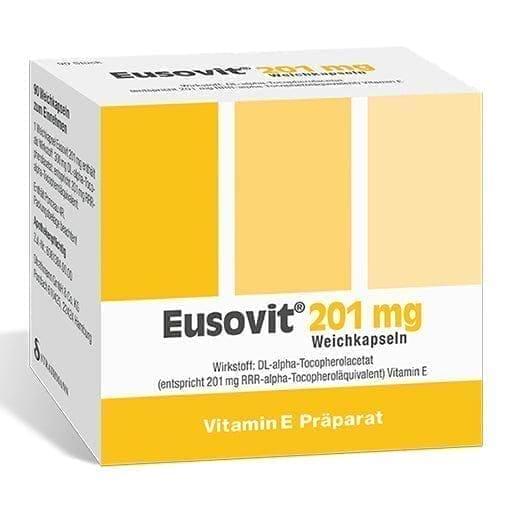 EUSOVIT 201 mg soft capsules, vitamin e deficiency - UKDorf