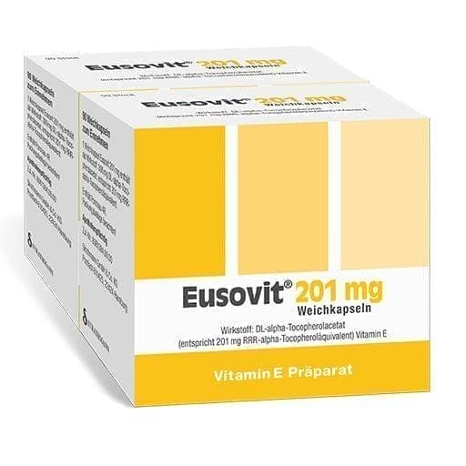EUSOVIT 201 mg soft capsules, vitamin e deficiency - UKDorf
