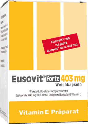 EUSOVIT forte 403 mg, dl-alpha-tocopherol acetate, vitamin E deficiency - UKDorf