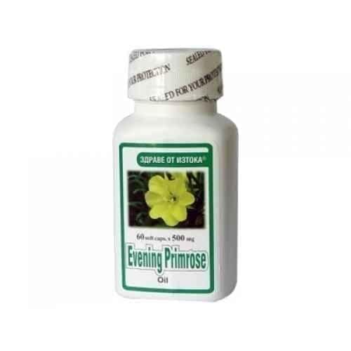 EVENING PRIMROSE OIL 500 mg. 60 capsules UK