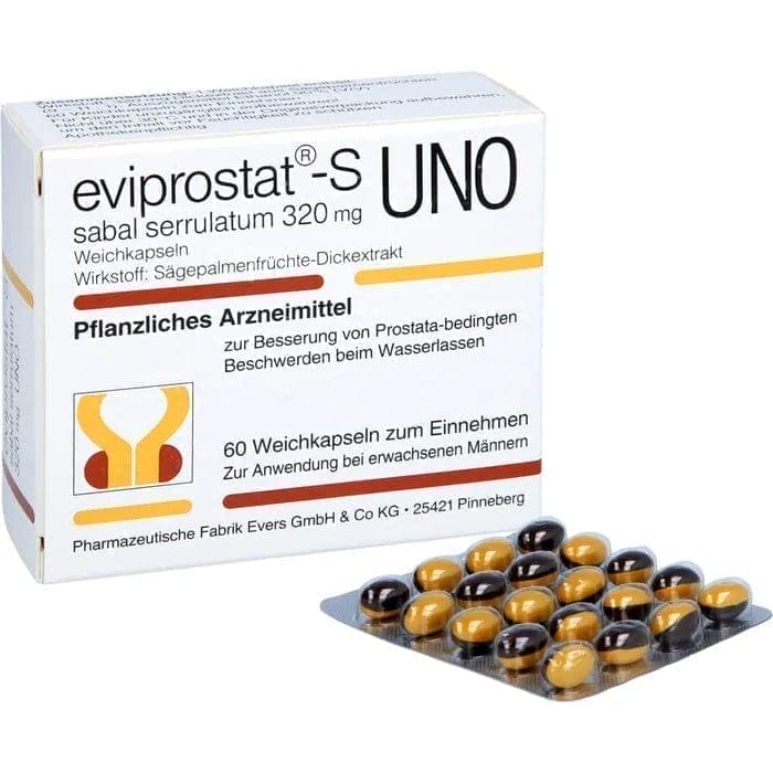 EVIPROSTAT-S sabal serrulatum 320 uno, benign prostate enlargement - UKDorf