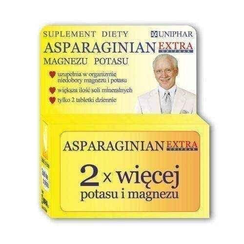 Extra aspartate x 50 tabl. potassium chloride, magnesium carbonate, nervous system disorders UK