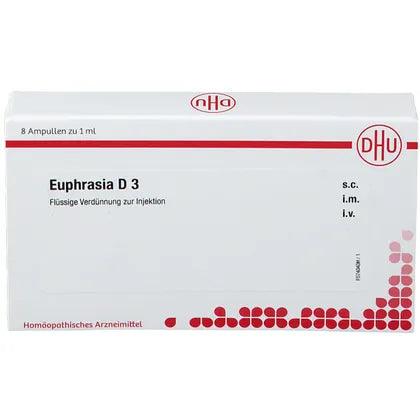 Eye health supplements, EUPHRASIA D 3 ampoules - UKDorf