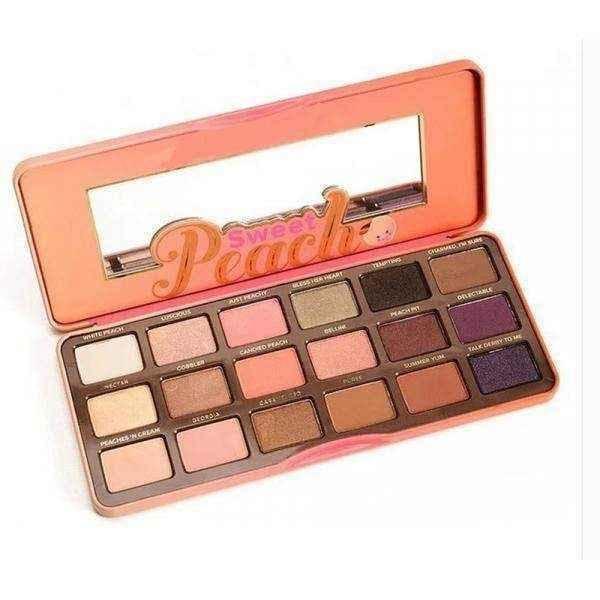 Eye Shadow Palette with Mirror Chocolate Bar 16-Color Smoked UK