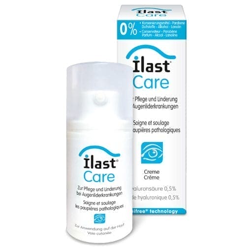 Eyelid disease, hyaluronic acid, allantoin, vitamin A, ILAST Care Cream - UKDorf