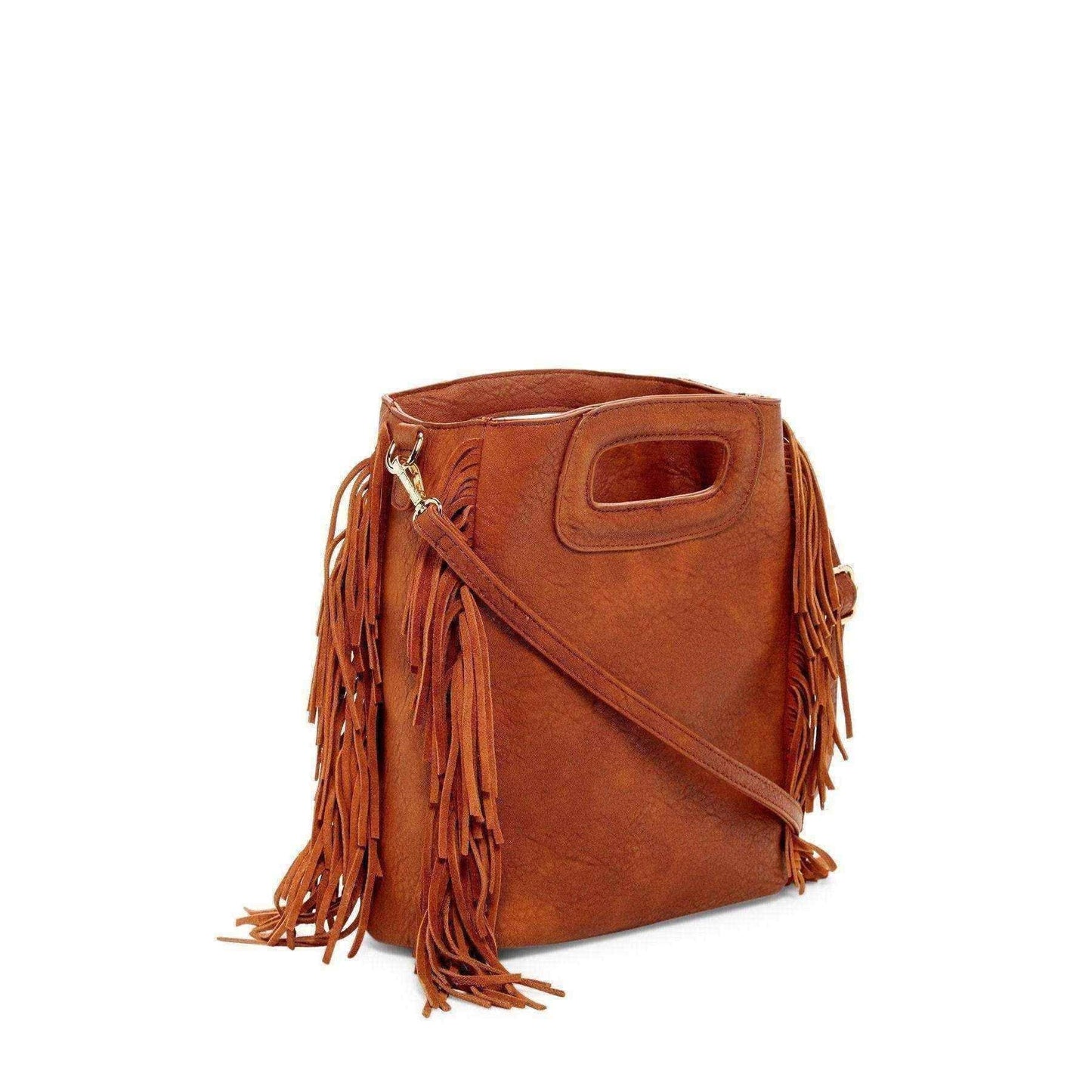 Faux leather handbags | Pink Haley Handbag UK