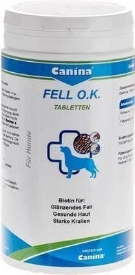 FELL OK tablets vet. biotin dogs UK