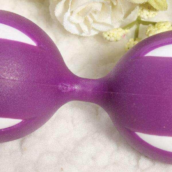 Female Purple Reduced Vaginal Dumbbell Ball Reduce Negative Ball UK