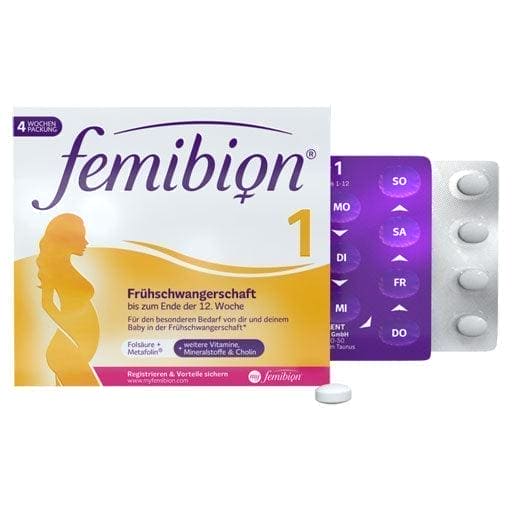 FEMIBION 1 early pregnancy tablets - UKDorf