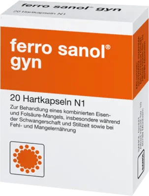 FERRO SANOL gyn, iron (II) sulfate, folic acid - UKDorf