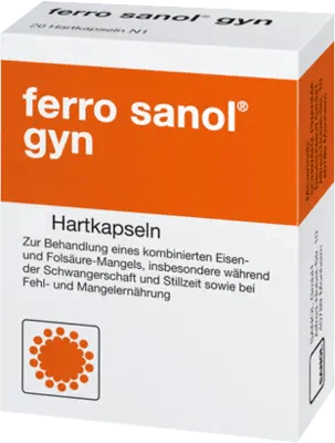 FERRO SANOL gyn, iron (II) sulfate, folic acid - UKDorf