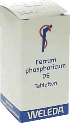 FERRUM PHOSPHORICUM D 6, pneumonia treatment, small airways disease - UKDorf