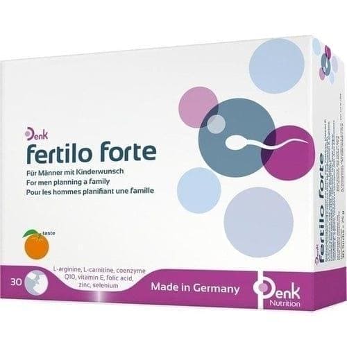 FERTILO forte, increase male fertility, male fertility vitamins, male reproductive system - UKDorf