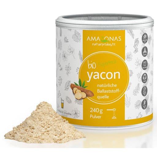 Fibre in yacon, YACON 100% organic pure natural sweet powder - UKDorf