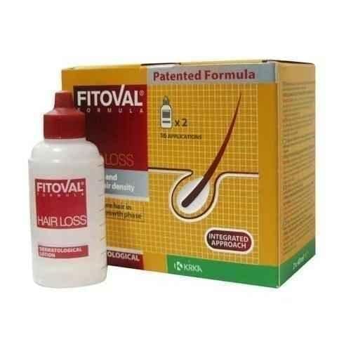 FITOVAL ANTI-HAIR LOSS LOTION 2 bottles of 40 ml. UK