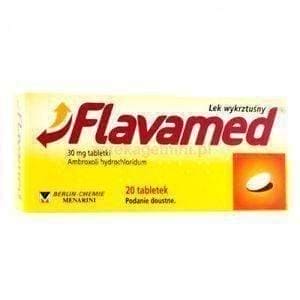 Flavamed Cough Tablets N20 bronchial disease, pulmonary UK