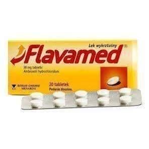 Flavamed Cough Tablets N20 bronchial disease, pulmonary UK