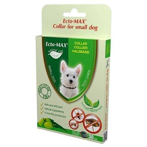FLEA AND tick protection neck 38cm small dog collar Ecto-MAX UK