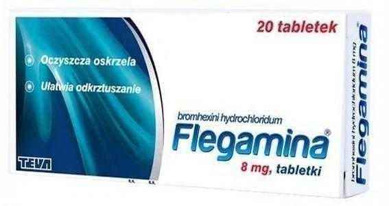 FLEGAMINA 8mg x 20 tablets cystic fibrosis