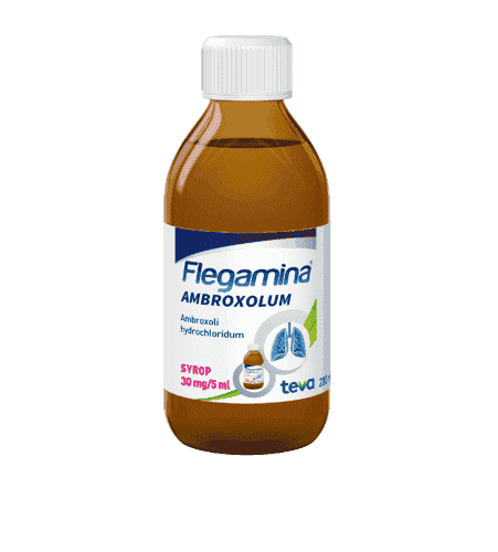 Flegamina ambroxolum 0,03g/5ml 120ml ambroxol hydrochloride UK