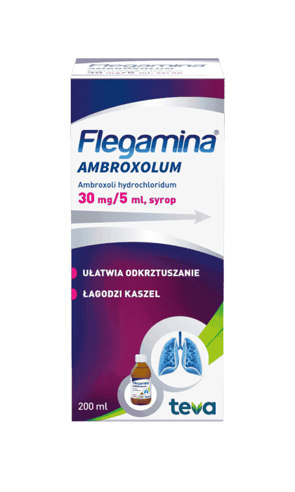 Flegamina ambroxolum 0,03g/5ml 200ml UK