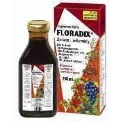 Floradix Iron and Vitamin tonic 250ml 3+ iron deficiency symptoms